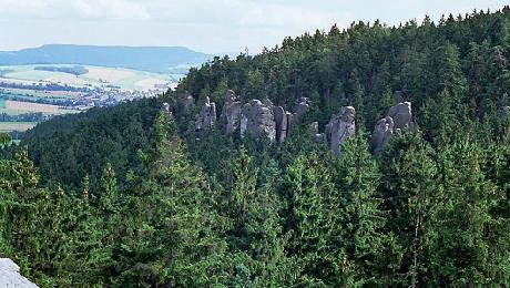 Hřebeny - Horní skály