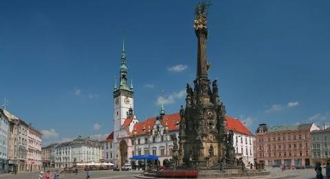 Sloup Největší Trojice v Olomouci