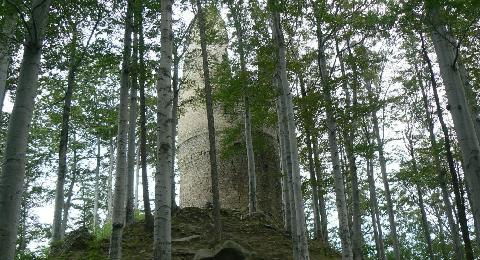 zřícenina hradu Kaltenštejn