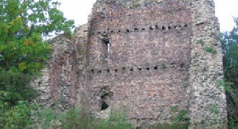 Zřícenina hradu Hrochův Hrádek