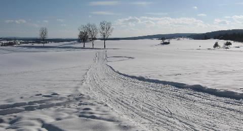 Zimní výlety - Běžky Landštejn, Matějovec, Slavonice, Maříž